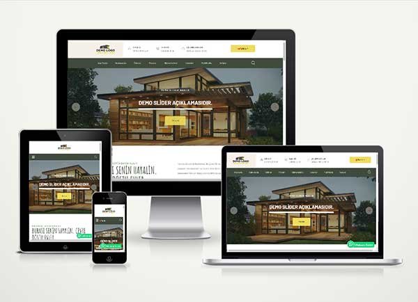 Prefabrik Firması Web Paketi